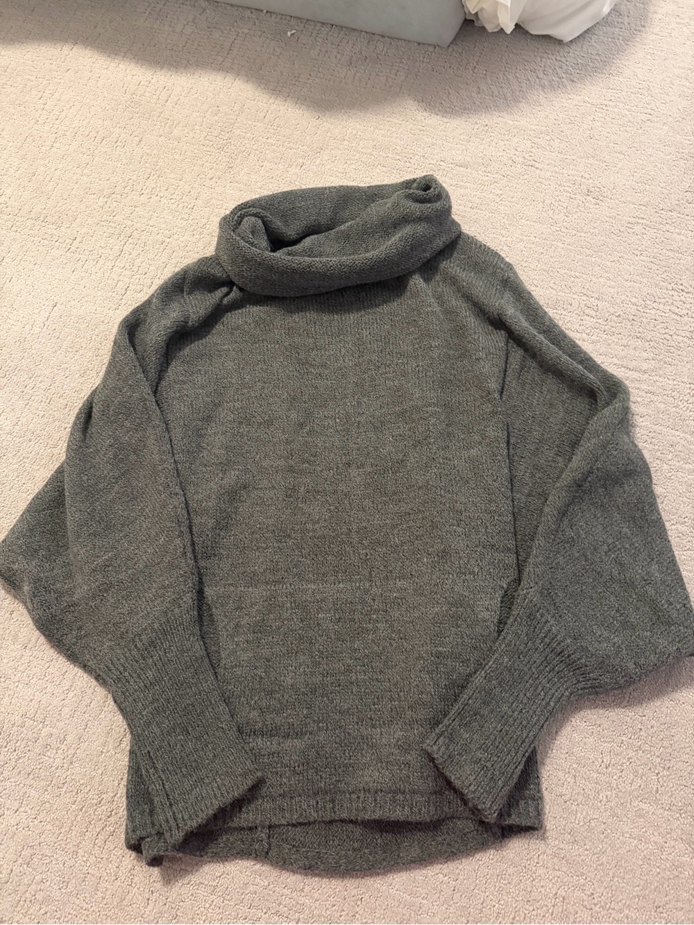 Cozy dark grey Turtleneck Sweater